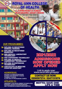 Admissions open for January 2021/2022 Academic Year