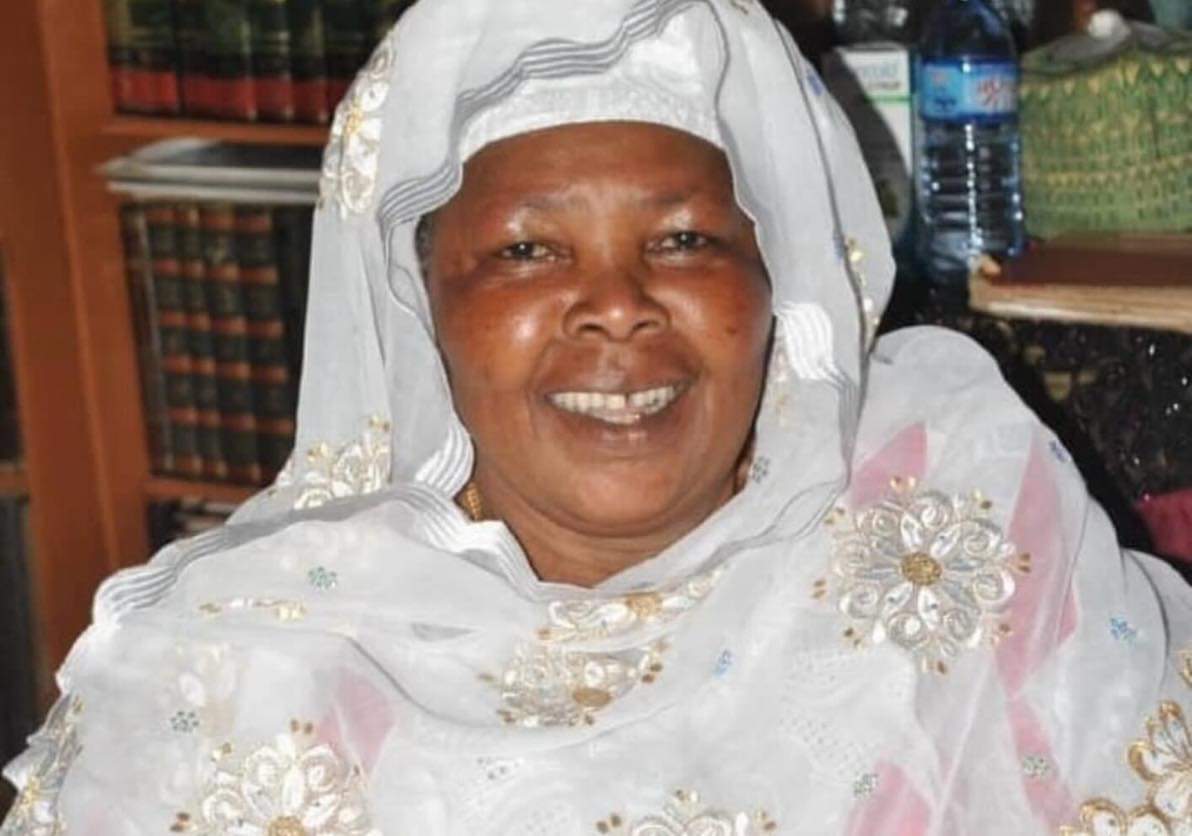 Hajia Ramatu Sharubutu, the wife of National Chief Imam Sheikh Osman Nuhu Sharubutu,