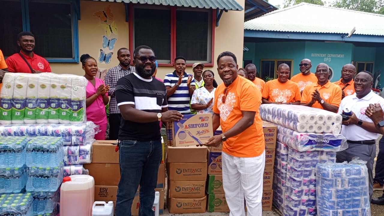 CCC Donates Medical Equipment To Promote Child Health - MYGHANAMEDIA.COM